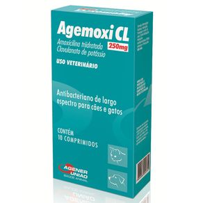 AGEMOXI CL 250mg - Caixa com 10 Compr.
