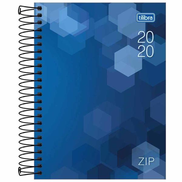 Agenda 2020 Tilibra Zip Azul