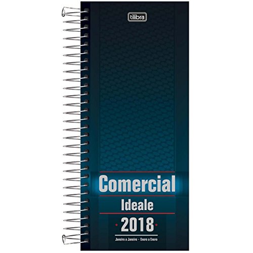 Agenda Executiva Espiral Diária Comercial Ideal 2018, Tilibra 179388