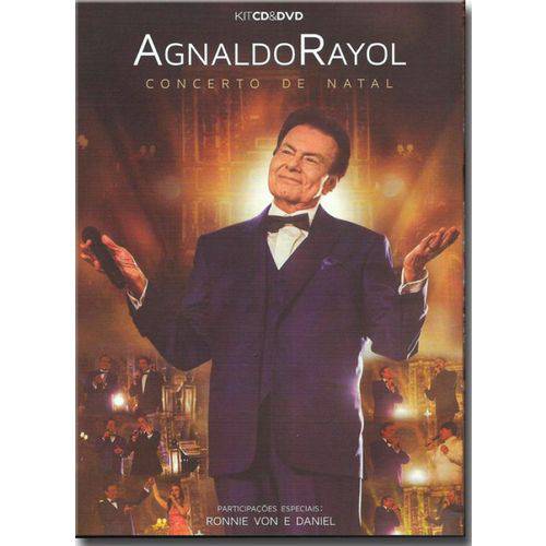 Tudo sobre 'Agnaldo Rayol - Concerto de Natal (kit Dvd+cd)'