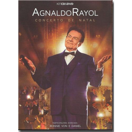 Agnaldo Rayol - Concerto de Natal (kit Dvd+cd)