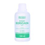 Água Boricada 3% 100ml - Farmax