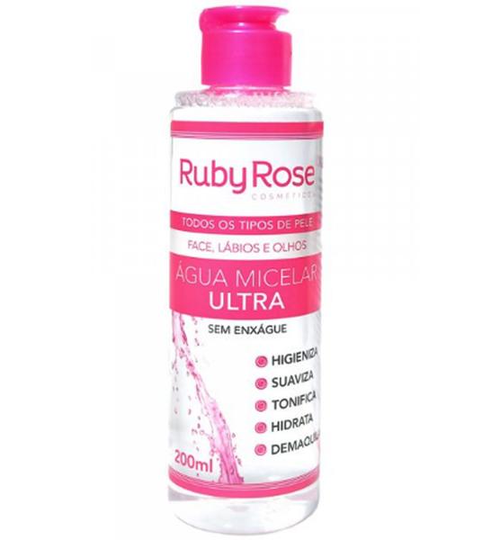 Água Micelar Ruby Rose 200ml