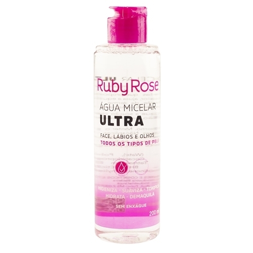 Água Micelar Ultra 200Ml - Ruby Rose