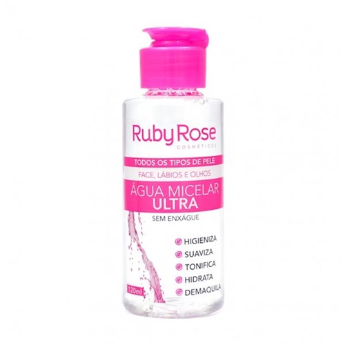 Agua Micelar Ultra 120ml Ruby Rose