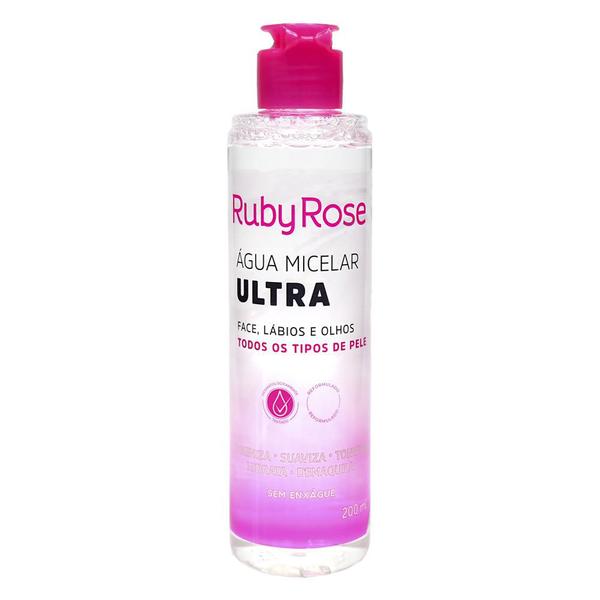Água Micelar Ultra Ruby Rose 200ml - Avon
