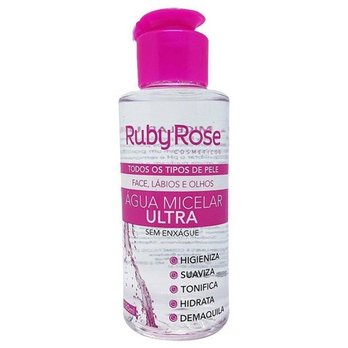 Água Micelar ULTRA Ruby Rose 120ml HB-300