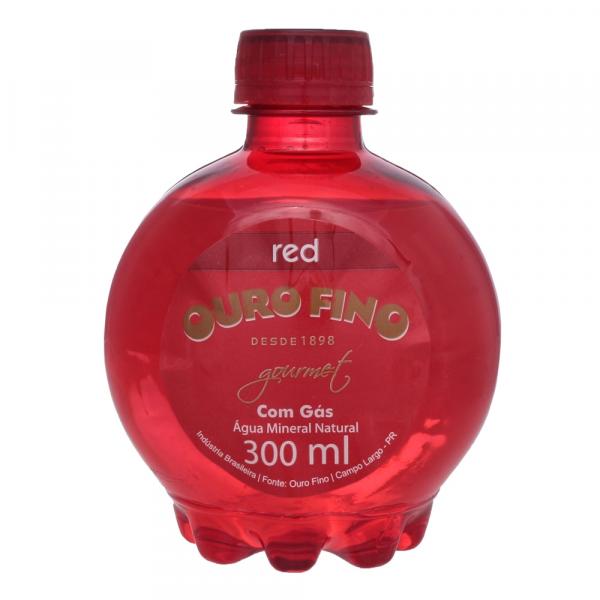 Água Mineral Red Ouro Fino 300ml com Gás