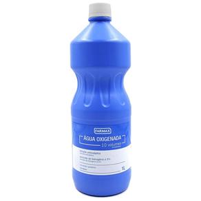Agua Oxigenada 10 Volumes Farmax 1 Litro