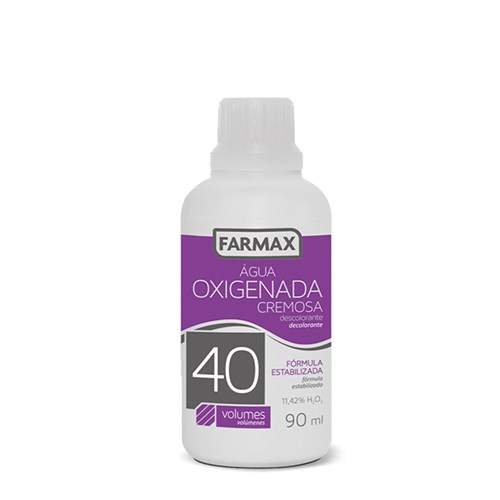 Água Oxigenada Farmax 40 Volumes 90Ml