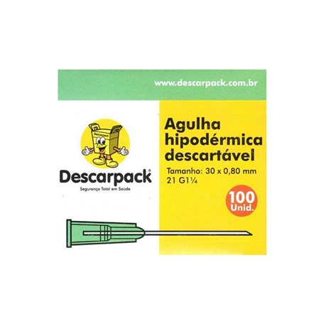 Agulha Descartavel - Descarpack