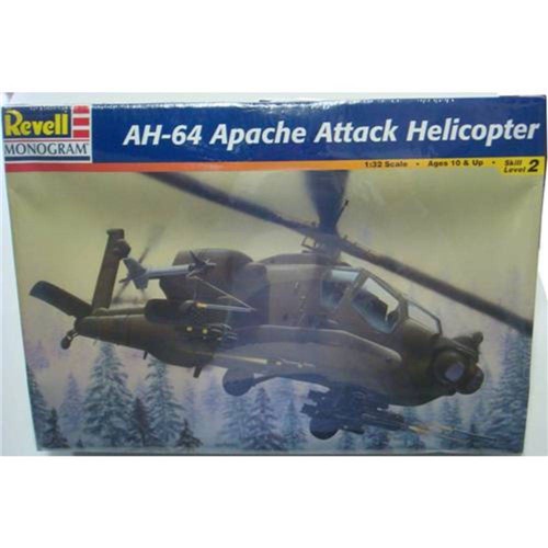 Ah-64 Apache Attack Helicoptero 1:32 Revell Rev4575