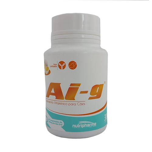 AI-G 30 Comprimidos Nutripharme Suplemento Cães