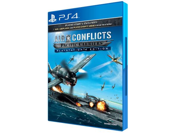 Tudo sobre 'Air Conflicts Pacific Carriers para PS4 - Games Farm'