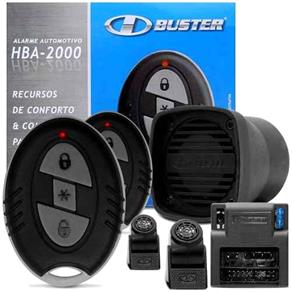 Alarme Automotivo H-buster Hba 2000 C/2 Controles
