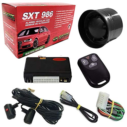 Alarme Automotivo Sxt 986 Sistec Universal 2 Controle