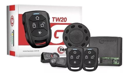 Alarme Automotivo Universal Taramps Tw20-1 G3 C/ 1 Controle
