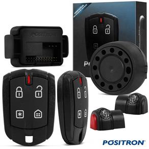 Alarme de Carro Positron Novo Exact EX 330 2014 - Reativação Automatica, Sensor Ultrasom, Desliga Som -