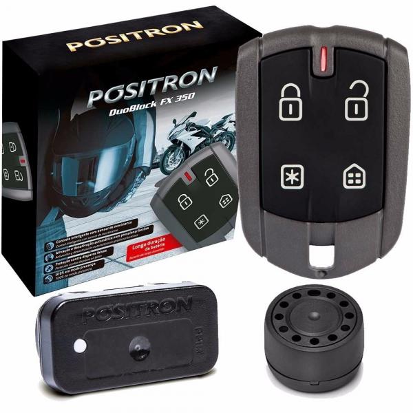 Tudo sobre 'Alarme para Motos Pósitron Duoblock FX 350 G8 Universal com Função Presença - Positron'