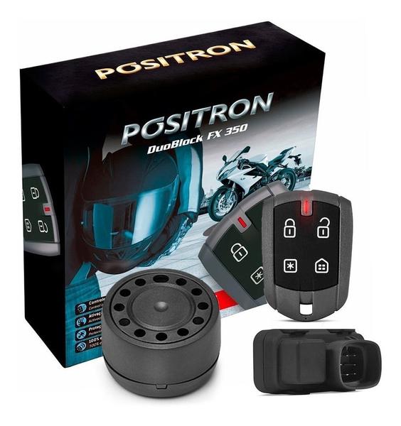 Alarme para Motos Pósitron Duoblock FX 350 G8 Universal com Função Presença - Positron