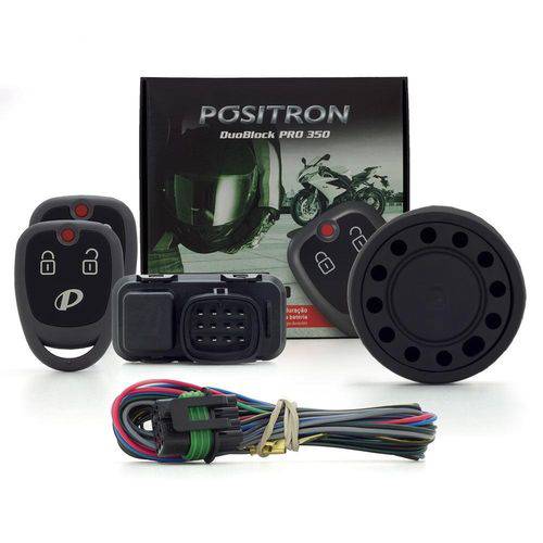 Tudo sobre 'Alarme para Motos Pósitron Duoblock Pro 350 - G8 - 2 Controles, Sensor de Movimento e Presença'