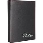 Álbum de Fotografia Chies Top Flex Classic Preto com Ferragem para 100 Fotos 13x18cm com Paspatur, Memo e Refil para 2 CDs