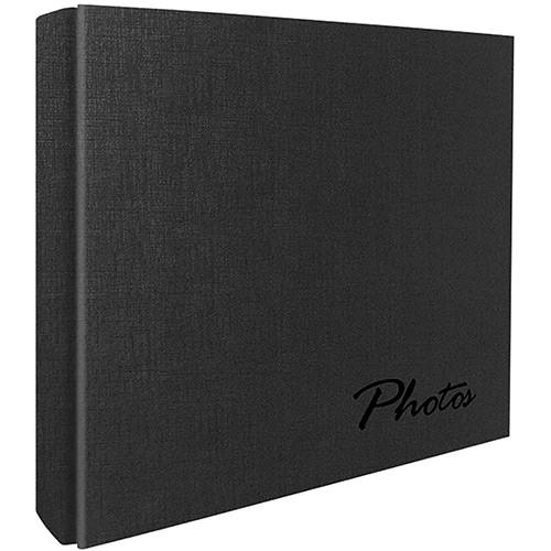 Álbum de Fotografia Chies Top Lux Classic Preto com Sistema de Parafuso para 100 Fotos 15x21cm com Memo