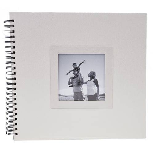 Álbum Fotográfico Scrapbook Branco 30x33