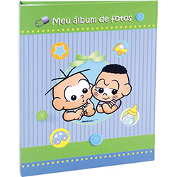 Álbum Ical Carrinho de Bebê com Caixa 120 Fotos 10x15cm