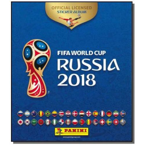 Album Oficial Russia 2018 Cp Mole + 40 Figurinhas