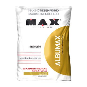 Albumax 500G - Max Titanium (Baunilha)
