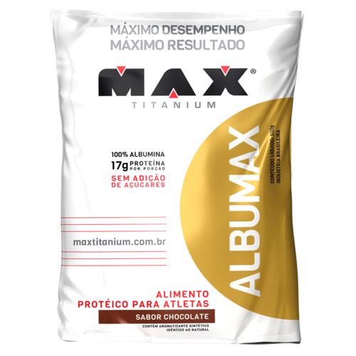 Albumax 500g - Max Titanium-leite Condensado