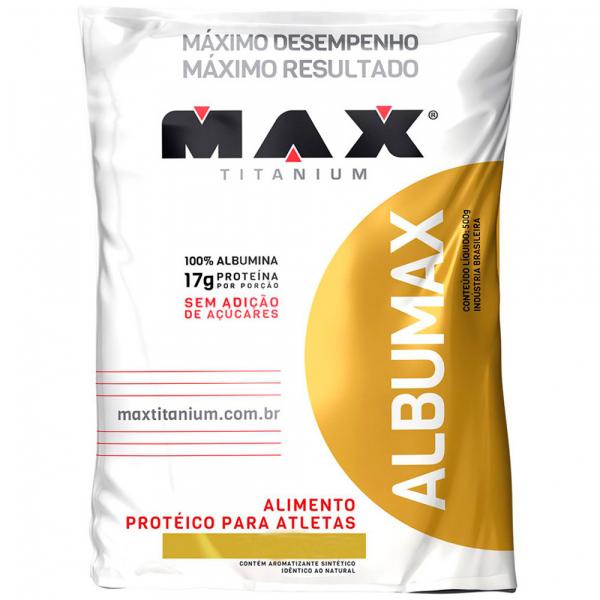 Albumax 500g Morango Max Titanium - Max Titanium