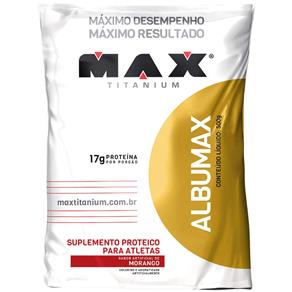 Albumax Max Titanium - MORANGO - 500 G