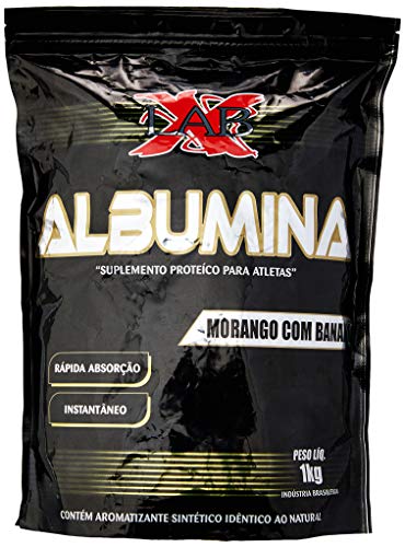 Albumina - 1000g Morango com Banana, Xlab