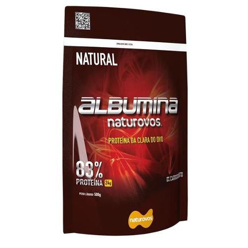 Albumina - 500g - Naturovos - Natural