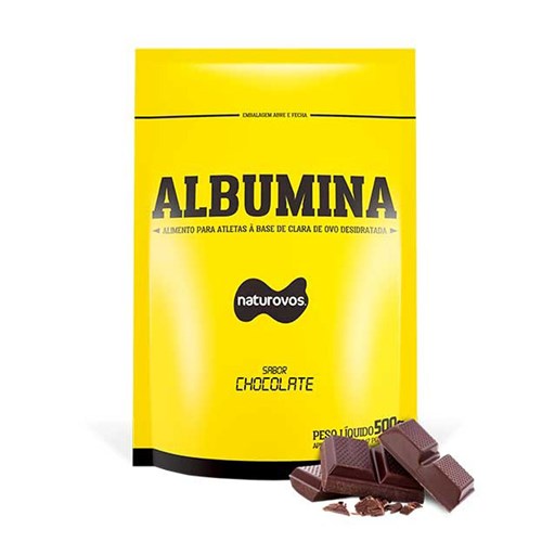 Albumina Chocolate 500g - Naturovos