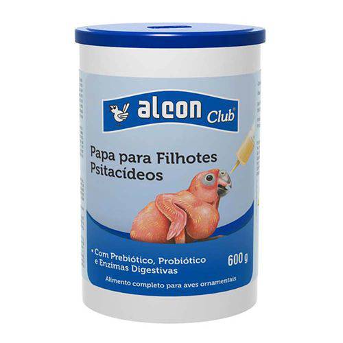Alcon Club Papa para Filhotes Psita 600 Gr - Azul