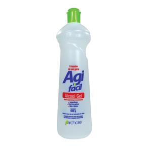 Álcool em Gel 500g AgiFacil Archote