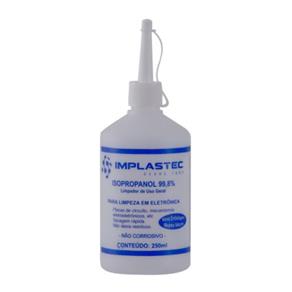 Álcool Isopropílico Implastec Isopropanol 250Ml M-9170