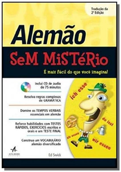 Alemao Sem Misterio - Alta Books