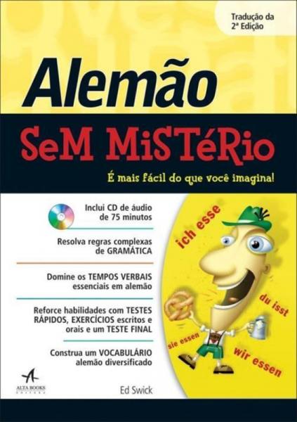 ALEMAO SEM MISTERIO - 2º ED - Alta Books