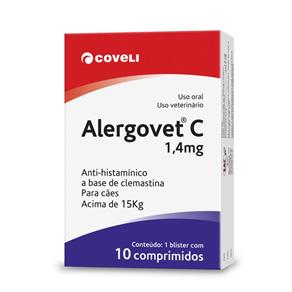 Alergovet C 1,4mg 10 Comprimidos_Coveli