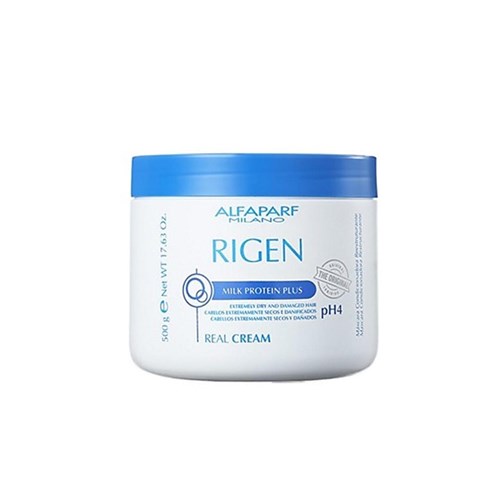 Alfaparf Rigen Milk Protein Plus Real Cream - Máscara de Tratamento 500G