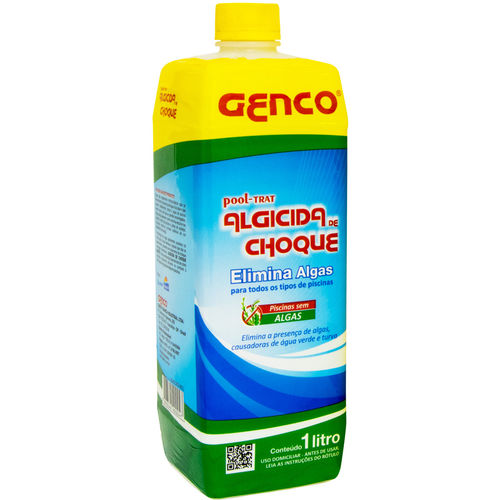 Algicida Choque Elimina Algas Genco 1 Litro