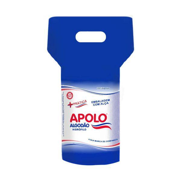 Algodão Hidrófilo Apolo em Rolo 500g - Embalagem C/ Alça