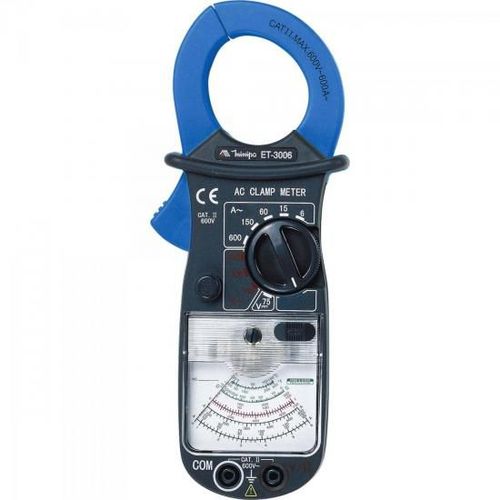 Alicate Amperimetro Analogico Et-3006 Azul/cinza Minipa