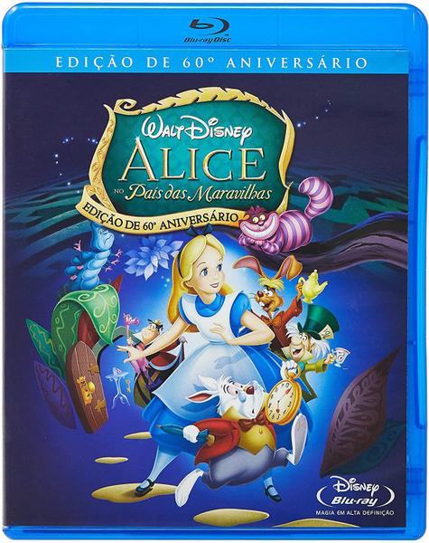 Alice no País das Maravilhas Edição de 60º Aniversário Blu-ray