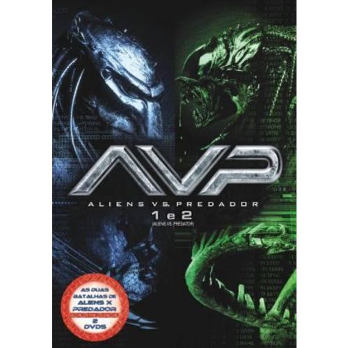 Aliens Vs.Predador 1 e 2 (2 Dvds)