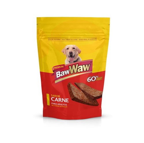 Alimento Cão Baw Waw 300g Bifinho Carne